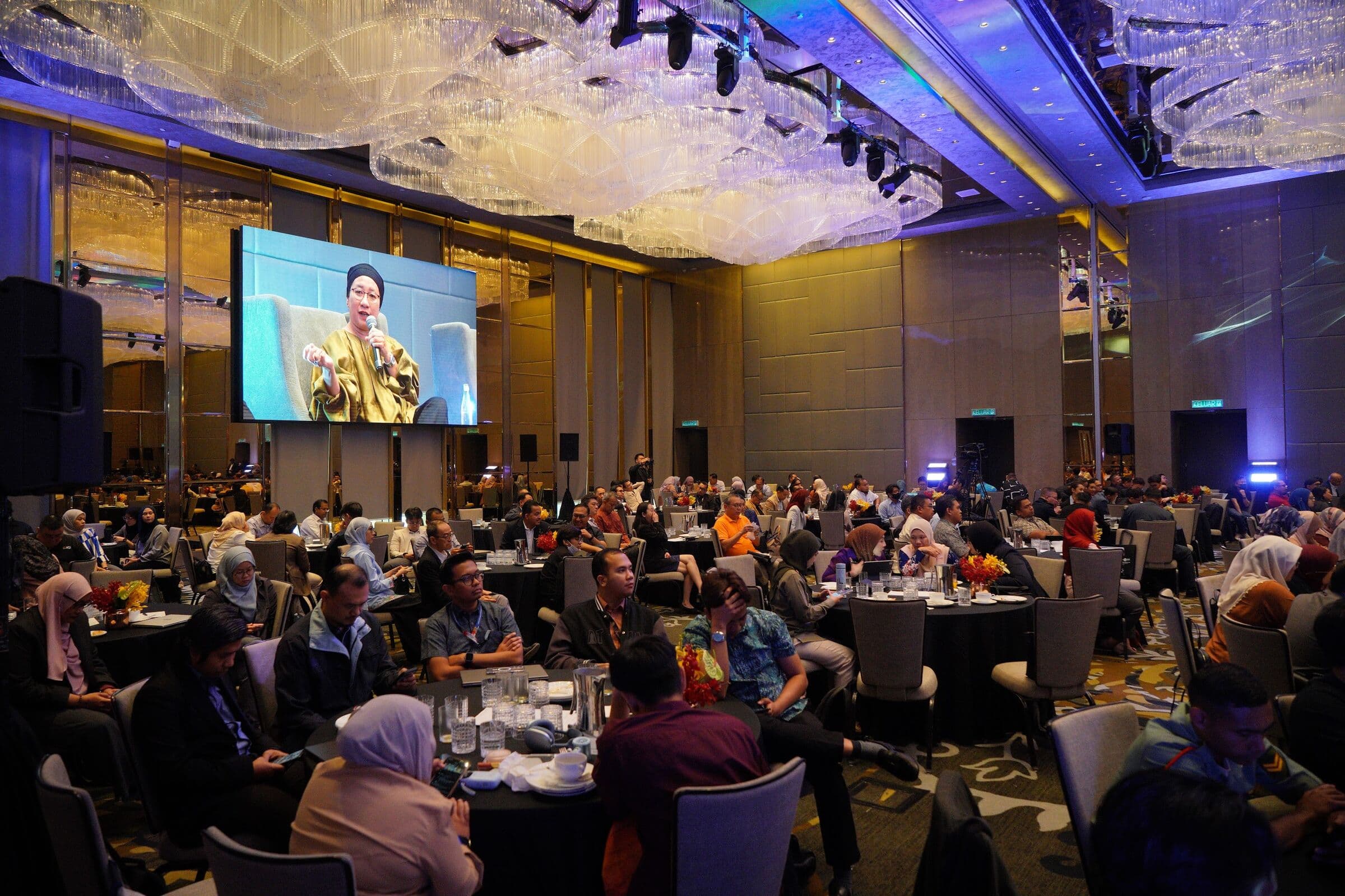 A full ballroom during a keynote at MY Digital Trust Summit 2026